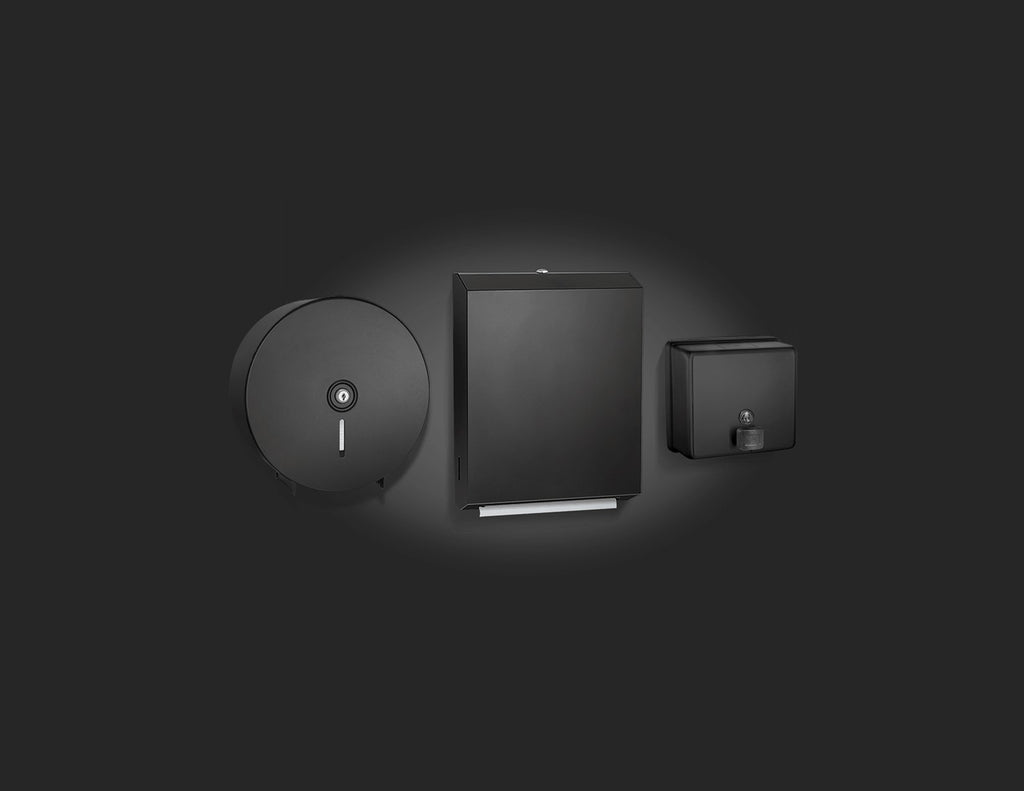 ASI Matte Black Stainless Steel Single Wall Hook with Rosette 7340-41