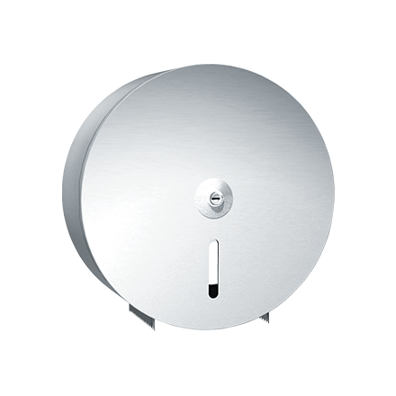 ASI 0042 - Single Jumbo Roll Toilet Tissue Dispenser – Round – Surface Mounted