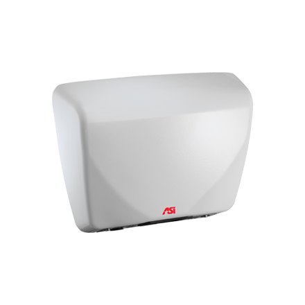 ASI 0185 - Profile™ - Automatic Hand Dryer - Steel Cover - (115-240V) - White - Surface Mounted