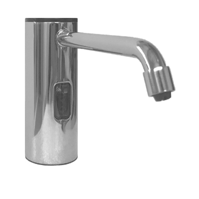 ASI-0334-B - Auto Soap Dispenser - Liquid - Battery/AC - Bright Stainless Steel - 50.7 oz. - Vanity Mounted