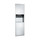 ASI 4697 - Traditional™ - Paper Towel Dispenser & Waste Receptacle - Multi, C-fold - 12 gal. - Recessed