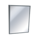 ASI 0535-1836 - Mirror - Fixed Tilt, Stainless Steel Frame18"W X 36"H
