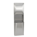 Bradley 2A05-360000 - Diplomat Series Recessed Paper Towel Dispenser and Waste Receptacle, 18 Gal