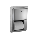 ASI 20031 - Roval™ - Toilet Tissue Dispenser - Twin Hide-A-Roll - Semi-R