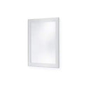 Bradley SA01-900001 - Framed Wall Mirror, Stainless Steel, Chase-Mounted, 12x16