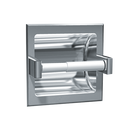 ASI 7402-BD - Toilet Tissue Holder - Single - Bright Stainless Steel - Recessed