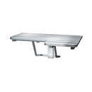 ASI-8208-L - Folding Shower Seat  - Left Hand, ADA - Stainless Steel - 33"W