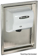 World Dryer - ADA-RK - American Dryer - Accessories Stainless Steel ADA Recess Kit
