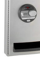 Bobrick B-47064 25 - ConturaSeries® Semi-Recessed Napkin / Tampon Vendor, 25-Cent Operation