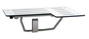 Gamco-G-5181 -Reversible Hand Folding Shower Seat ADA, Ivory Phenolic