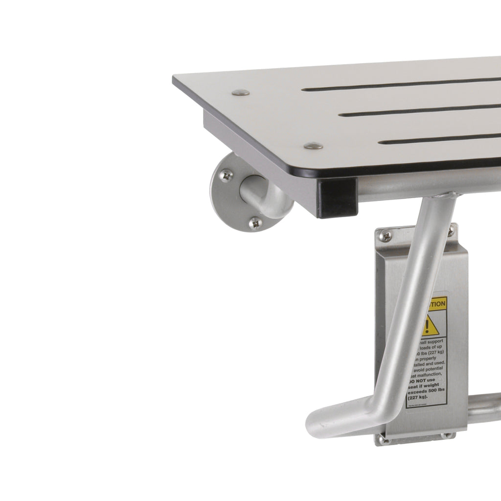 Bobrick Foldable Shower Stool Bobrick B-918116R Bariatric-folding