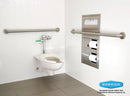 Bobrick B-3574 -  ClassicSeries® Seat-Cover Dispenser, Sanitary Napkin Disposal and Toilet Tissue Dispenser