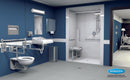 Bobrick B-918116R - Bariatric-folding Shower Seat with Legs