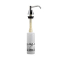 Bradley 6324-000000 - Deck Mounted Liquid Soap Dispenser with 4" Spout - 16 oz - Stainless Steel