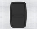 Koala Kare-KB311-SSRE-MBLK Matte Black Horizontal Recessed-Mounted Changing Station