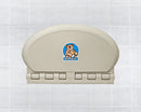 Koala Kare-KB208-14 Baby Bear Oval Plastic Changing Station (Sandstone)