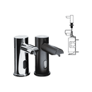 ASI-0391-1A-41 - EZ Fill™ - Individual, STAND-ALONE LIQUID Soap Dispenser w/ 1 L Bottle - (Battery 6 D Cell - Not Included) - MATTE BLACK