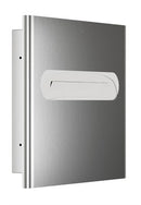 Bradley Elvari 5B1-003600 Seat Cover Dispensers , Recessed, Large Capacity - Satin Stainless