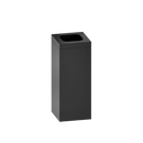ASI 10-0839-41  Matte Black Waste Receptacle - 19 gal. - Free Standing