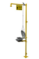 Bradley S19314DCBF - Halo Eye-Face Wash, Barrier-Free, Stainless Steel Bowl & Dust Cover