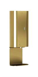 Bradley Elvari 6B1-119373T-BR Automatic Foam Soap/ Foam Hand Sanitizer Dispenser,  Surface Mounted, w/ Drip Tray- Brushed Brass
