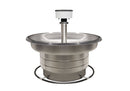 Bradley S93-534 - 54″ Stainless Steel Circular Classic Washfountain, WF2708F-A-LSD