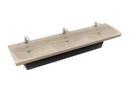 Bradley S93-733 - Express ELX Series 3-Station, Elx-3/sand/shank/nsd/tma/bs /iw-chrome/coal