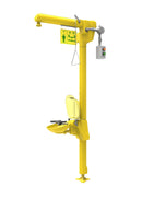 Bradley S19-304D2TL - Class 1 Division 2 - Halo Heat Trace Shower and Eye/Face Wash Unit, Top Supply with Indicator Ligh