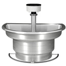 Bradley WF2704-0026K - 54″ Stainless Steel Semi-Circular Classic Washfountain, Wf2704,c1,a,std,clc,f,tma,nsd,steel,none,