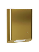 Bradley Elvari  Series 2B1-110000-BR Surface-Mounted Towel Dispenser Medium- Brushed Brass