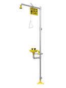 Bradley S19-312 - Drench Shower and Eye/Face Wash with Plastic Showerhead & Bowl
