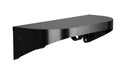 Bradley 7B2-0051896-BR - Elvari Shelf, Surface Mounted, With or Without Hooks, Shelf, 5"x18" with Hooks-brushed Brass