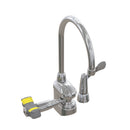 Bradley S19-510T - Deck-Mount Swing-Activated Faucet/Eyewash Unit, Tempered Faucet, 180 Degree Gooseneck Faucet