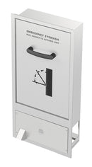 Bradley S19294JBD - Barrier Free Concealed Swing-Down Eye/Face Wash with Daylight Drain
