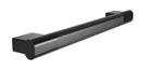 Bradley 8B1-2011896 - Elvari Grab Bars, Grab Bar with hook-oval 18" Peened Finish Stainless Steel