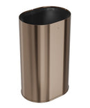 Bradley Elvari Free Standing Waste Receptacles 3B1-113837-BZ, 21 gallon- Brushed Bronze