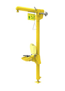 Bradley S19-304D2B - Class 1 Division 2 - Halo Heat Trace Shower and Eye/Face Wash Unit, Bottom Supply