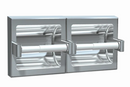 ASI-74022-SSM - Toilet Tissue Holder - Double - Satin Stainless Steel - Surface Mounted