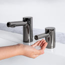 Bobrick B-991 Counter-Mounted Automatic Fino Collection Top-Fill Liquid Soap Dispenser, Polished Graphite