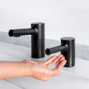 Bobrick B-992 Counter-Mounted Automatic Fino Collection Top-Fill Liquid Soap Dispenser, Matte Black