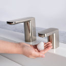 Bobrick B-965 Counter-Mounted Automatic Fino Collection Top-Fill Foam Soap Dispenser, Brushed Nickel