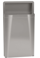 Bradley 3A05-113600 - Diplomat Waste Receptacle 18 gallon - Surface-Mounted