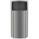 Bradley Elvari Waste Receptacles 3B1-100000 , Semi-Recessed, 12 gallon- Satin Stainless