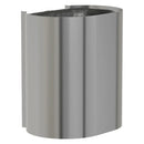 Bradley Elvari Waste Receptacles 3B1-110000 , Surface Mount, 14 gallon- Satin Stainless