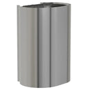 Bradley Elvari Waste Receptacles 3B1-113600 , Surface Mount, 18 gallon- Satin Stainless