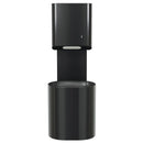 Bradley Elvari Paper Towel Dispenser/Waste Receptacle 2B5-110000-BB, Surface Mount 14 gal, Medium -Brushed Black