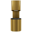 Bradley Elvari Paper Towel Dispenser/Waste Receptacle 2B5-110000-BR, Surface Mount 14 gal, Medium -Brushed Brass