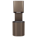 Bradley Elvari Paper Towel Dispenser/Waste Receptacle 2B5-110000-BZ, Surface Mount 14 gal, Medium -Brushed Bronze