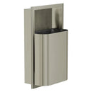 Bradley Elvari Waste Receptacles 3B1-003400-BB , Recessed, 8 gallon- Brushed Nickel