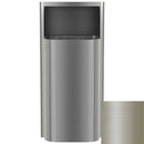 Bradley Elvari Waste Receptacles 3B1-100000-BN , Semi-Recessed, 12 gallon- Brushed Nickel